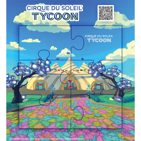 Cirque du Soleil Tycoon Puzzle Magnet - Image complète