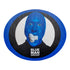 Blue Man Group Marshmallow Man Sticker en noir et bleu - Vue de face