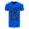 Blue Man Group Coming Through the Web T-Shirt in Blue - Vue de face
