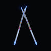 Blue Man Group Sticker Light Up Drumsticks - Vue de côté, Illuminé