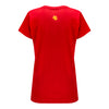 KÀ Ladies Leaves T-Shirt en rouge - Vue arrière