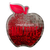 Mad Apple Liquid Glitter Disco Apple Magnet