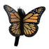 OVO Bandeau papillon en noir et orange - Gros plan sur Butterfly View