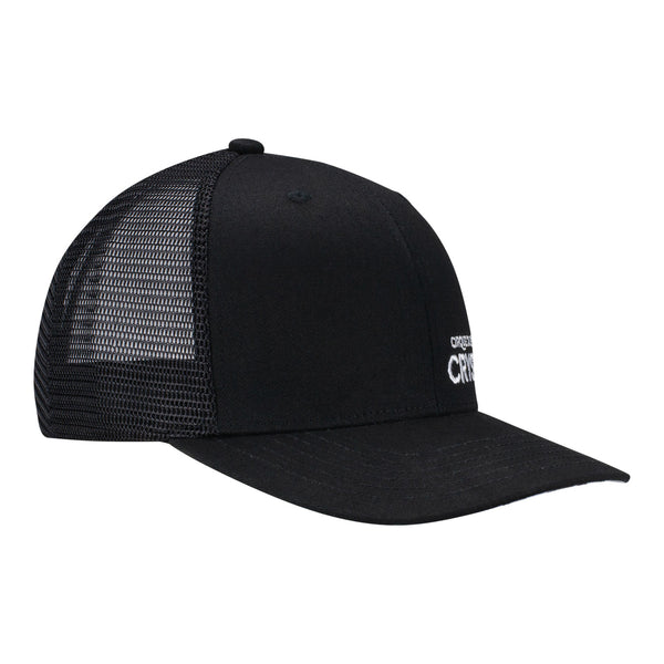 CRYSTAL Geo Mesh Hat en noir - Vue de droite