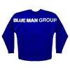 Blue Man Group Logo Spirit Jersey en bleu royal et blanc - Vue arrière