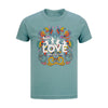 T-shirt pour les jeunes avec logo The Beatles LOVE à motif rétro