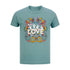 Les Beatles LOVE Logo de marque Rétro Modèle Jeune T-Shirt en bleu - Vue de face