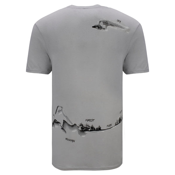 KÀ Adult Lifeline Silver T-Shirt - Vue arrière