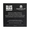Blue Man Group Bracelet tressé Rastaclat en noir et bleu - Bas de la vue de la boîte