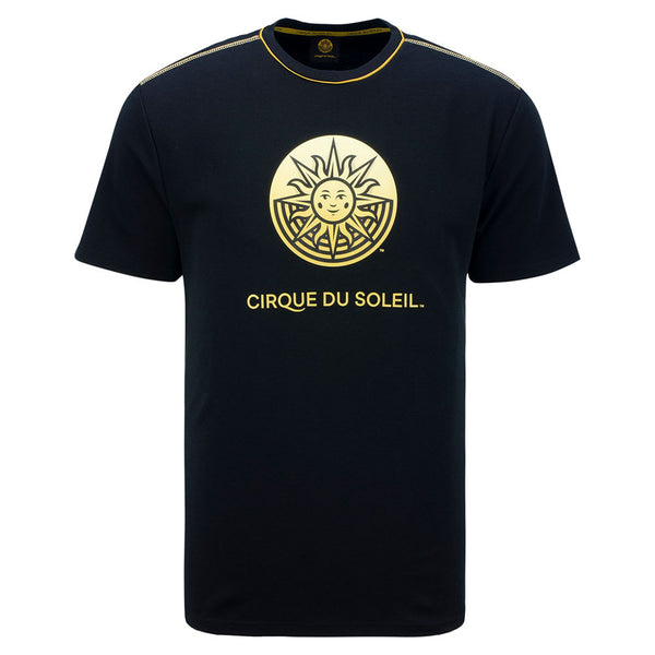 Logo dégradé pour adultes du Cirque du Soleil T-Shirt en noir - Vue de face