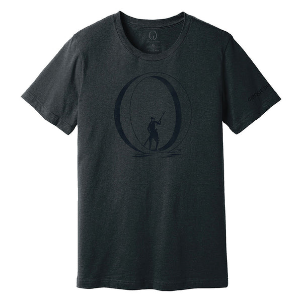 « O » Tonal Logo T-Shirt en fusin - Vue de face