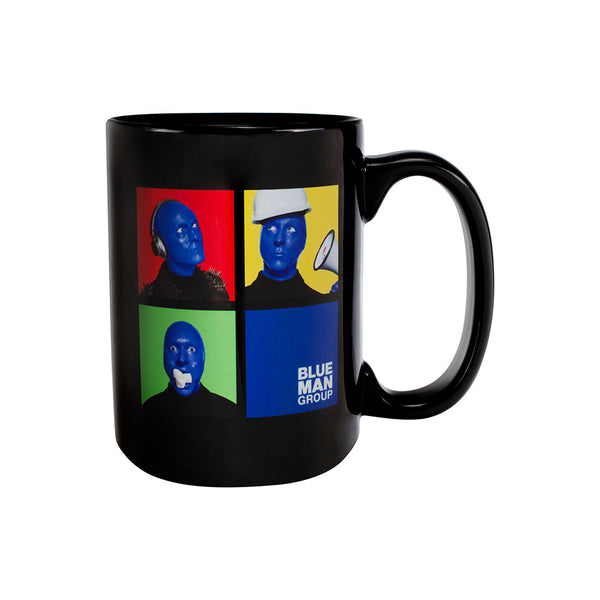 Blue Man Group Pop Art Mug - Vue de côté