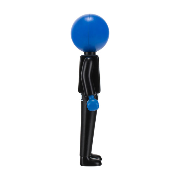Blue Man Group Blue Guy With Pipes Figurine en noir et bleu - Vue de droite