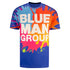 Blue Man Group T-Shirt d’explosion d’éclaboussures sublimées pour adultes - Vue de face