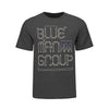 T-shirt gris moderne du Blue Man Group avec tuyaux, pour les jeunes