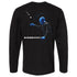 Blue Man Group Adulte Marshmellow Toss Long Sleeve T-Shirt en noir - Vue arrière
