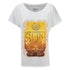 Les Beatles LOVE « Here Comes the Sun » Ladies T-Shirt en blanc - Vue de face