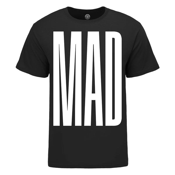 Mad Apple T-shirt de marque en noir - Vue de face