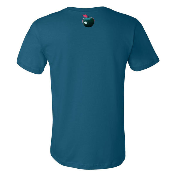 Mad Apple Chapiteau Statue T-Shirt en bleu - Vue arrière