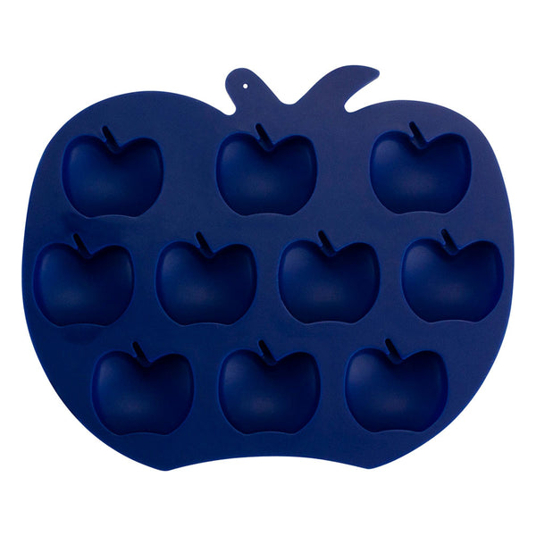 Mad Apple Moule de cube de glace en bleu 