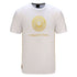 T-shirt de tuyauterie sublimée pour adultes du Cirque du Soleil en blanc - Vue de face