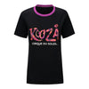 T-shirt KOOZA noir, pour femmes