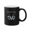 OVO Poster Reveal Mug en noir - Vue de côté