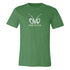 OVO Logo de marque T-Shirt en Kelly Green - Vue de face