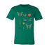 OVO Insect Youth T-Shirt en vert - Vue de face