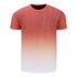 ECHO T-shirt rides en rouge et blanc Ombre - Vue de face